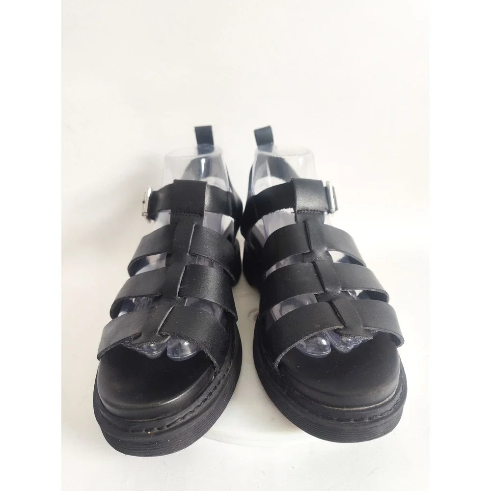 Steve Madden Black Gladiator Sandals